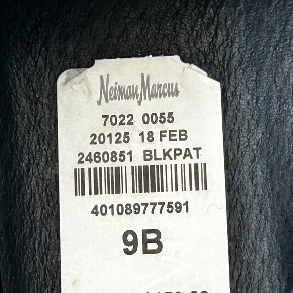 Neiman Marcus Women's Black Crystal Embellished Fusion Slip-ons | Size 9B - Picture 6 of 7